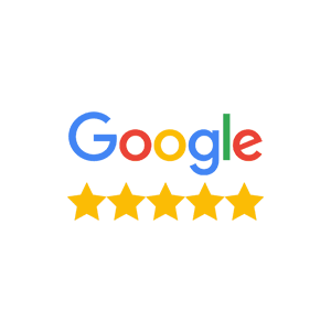 5 Stars on Google